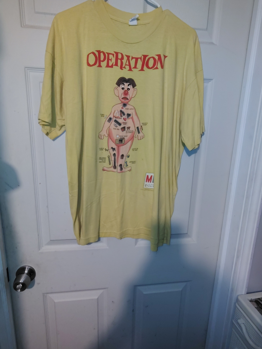 Operation Graphic Tee — Men’s Short Sleeve Yellow Shirt 1996